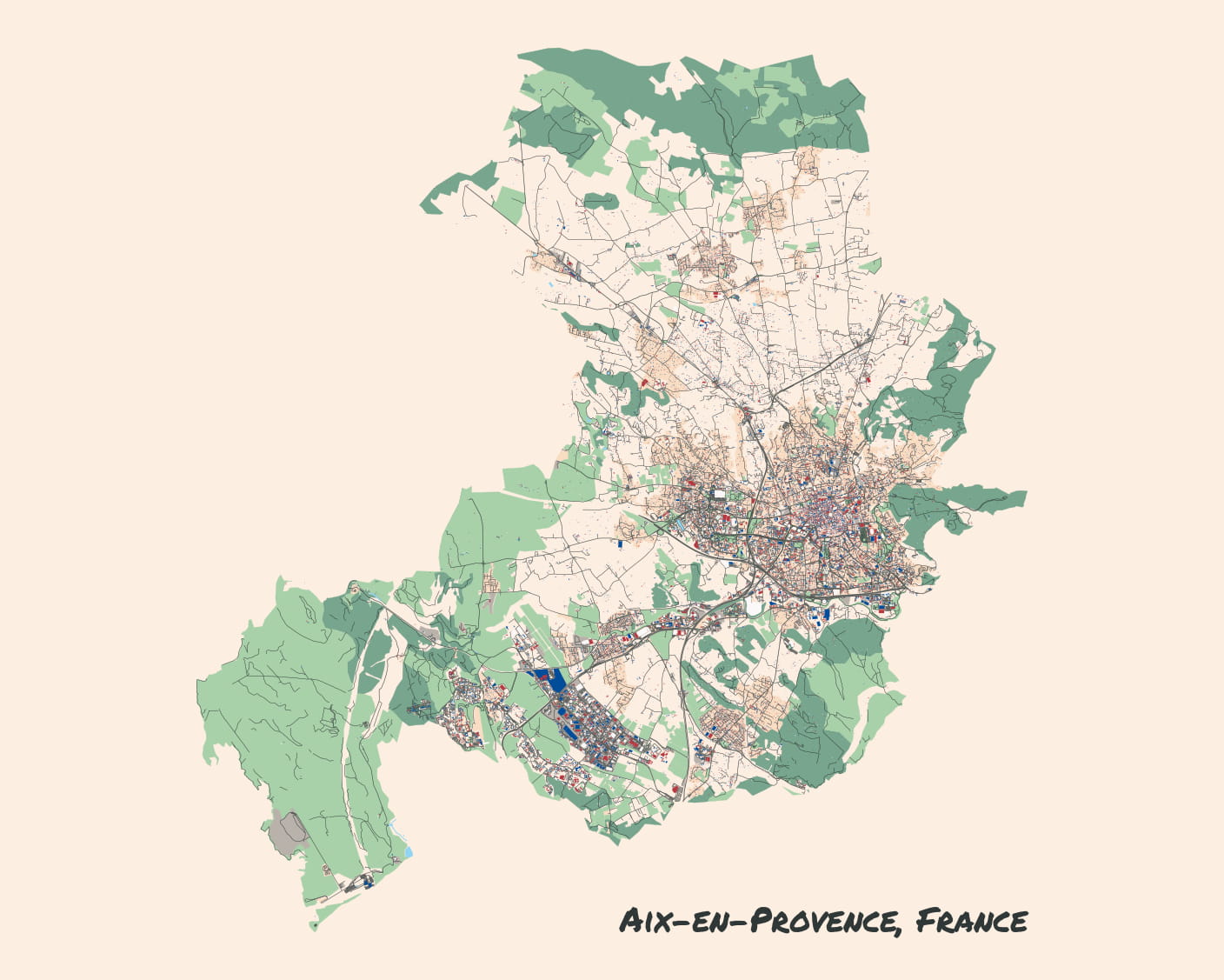 Aix En Provence France 3 Perimeter.moz80 